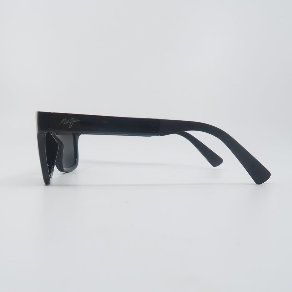 Maui Jim MONGOOSE MJ 540-02 Black/Grey Glass Polarized Sunglasses with defect - Picture 4 of 7